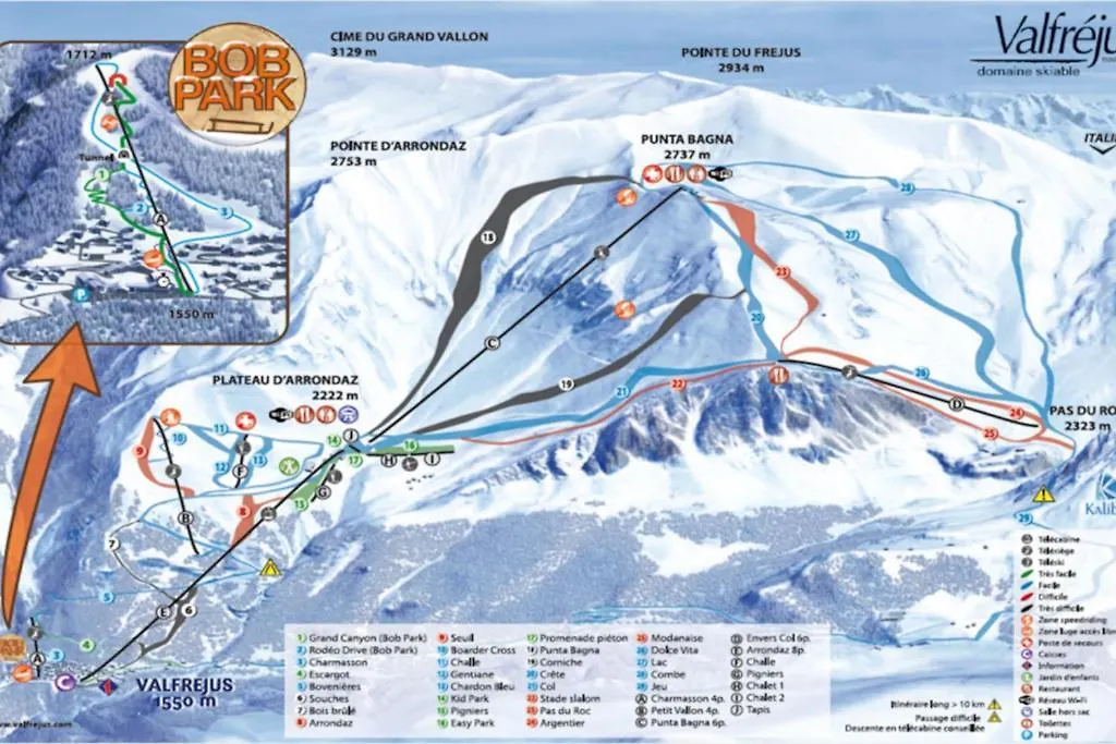 Appartamento Douceur Montagnarde A Valfrejus, Duplex De 57M2 & 7 Personnes Modane 0*,  Francia